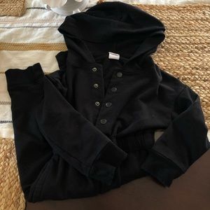 Stem baby hoodie romper